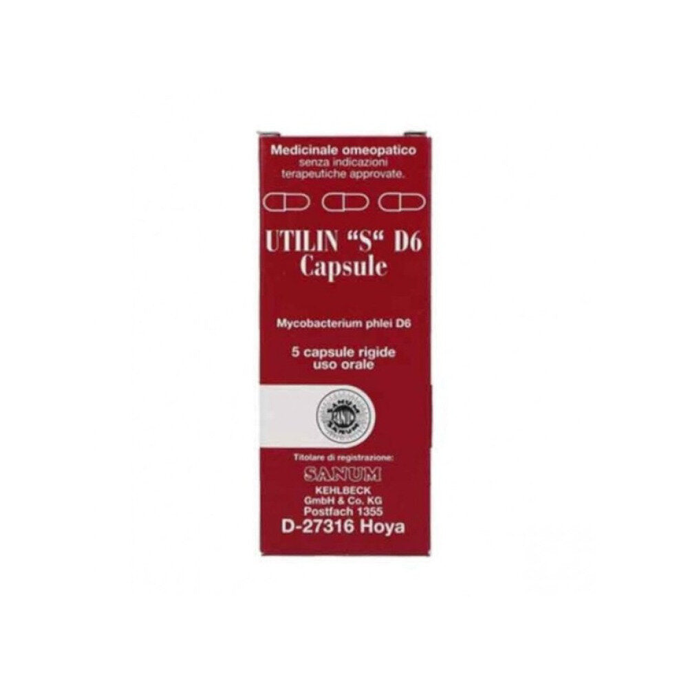 Sanum Utilin S D6 Medicinale Omeopatico 5 Capsule-1
