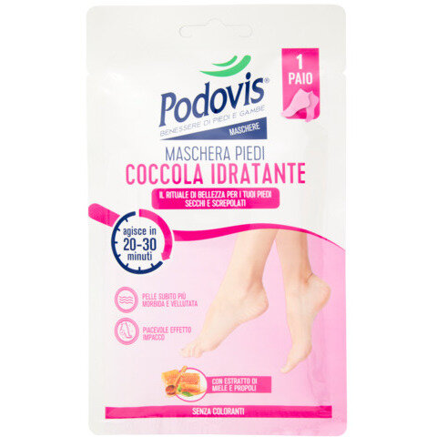 Podovis Coccola Idratante maschera per piedi 1 paio-2