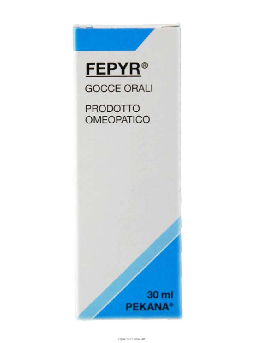 Named Fepyr Pekana SPG medicinale omeopatico gocce 30ml-2