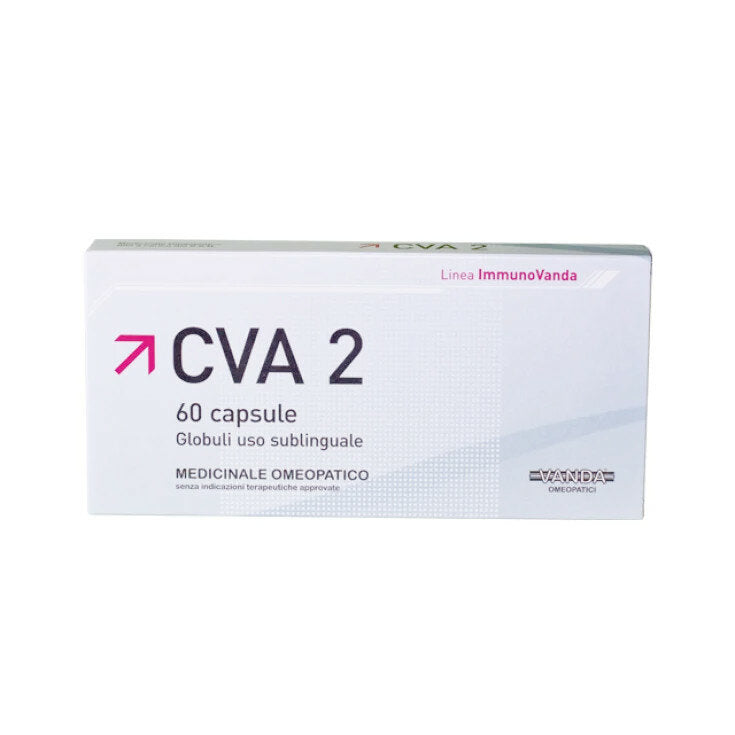 Vanda CVA2 Immunovanda medicinale omeopatico 60 capsule globuli-2