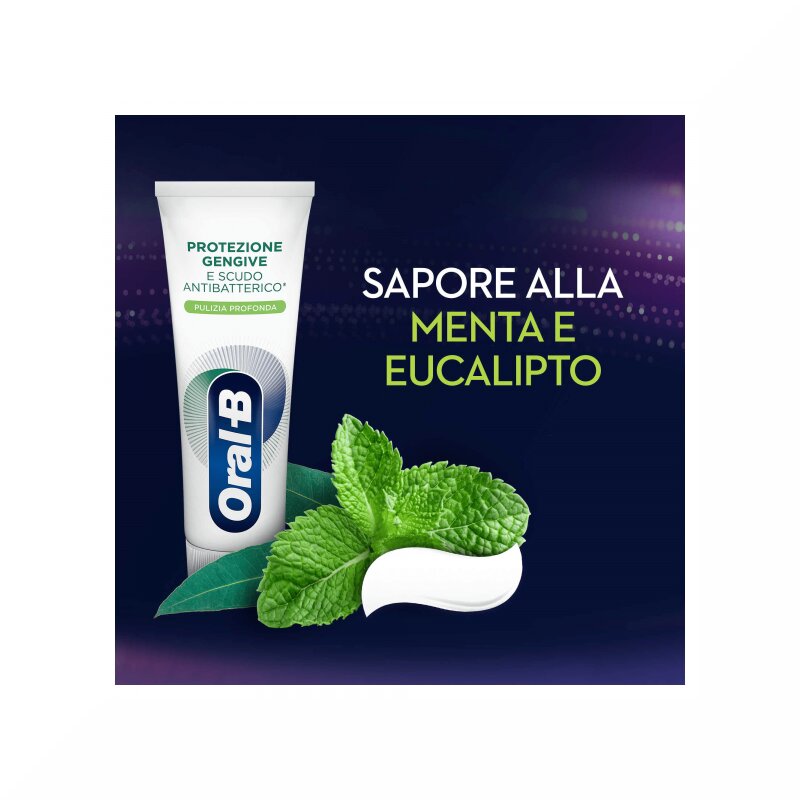 Oral-B Dentifricio Protezione Gengive Pulizia Profonda 75ml-4