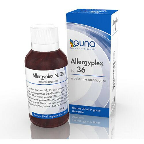 Guna Allergy Plex 36 Drenanti medicinale omeopatico gocce 30ml-2