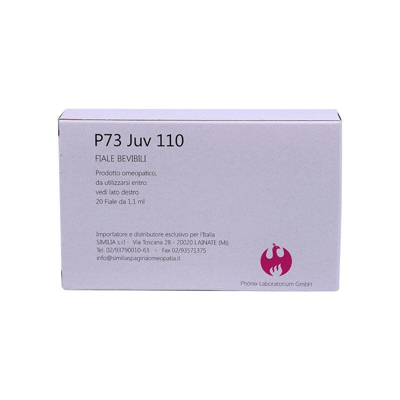Similia P73B JUV110 Medicinale Omeopatico 100 Fiale Bevibili-1
