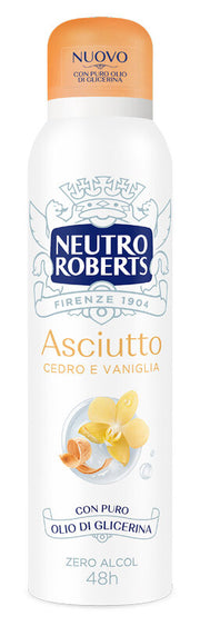 Neutro Roberts Asciutto Deodorante Spray Cedro 150ml-1