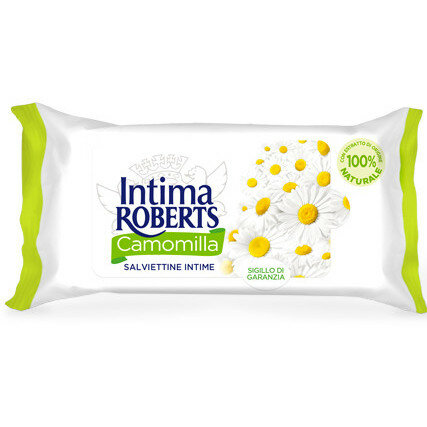 Intima Roberts Salviettine Intime Camomilla 12 pezzi-2