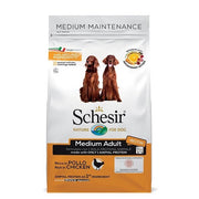 Schesir Ricco In Pollo Cibo Secco Cani Adulti Taglia Media Sacco 3 Kg-1