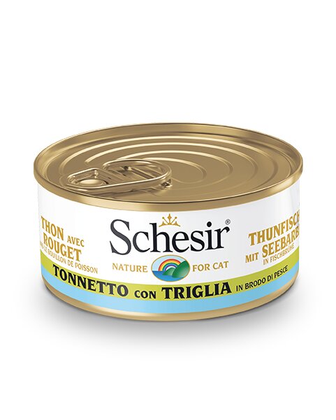 Schesir Tonnetto Con Triglia Lattina Cibo Umido Gatto Adulto 70g-2