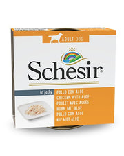Schesir Pollo Con Aloe Cibo Umido Cani Adulti Lattina 150 g-2
