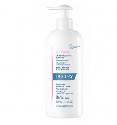 Ducray Ictyane Crema anti-secchezza viso e corpo 400ml-2