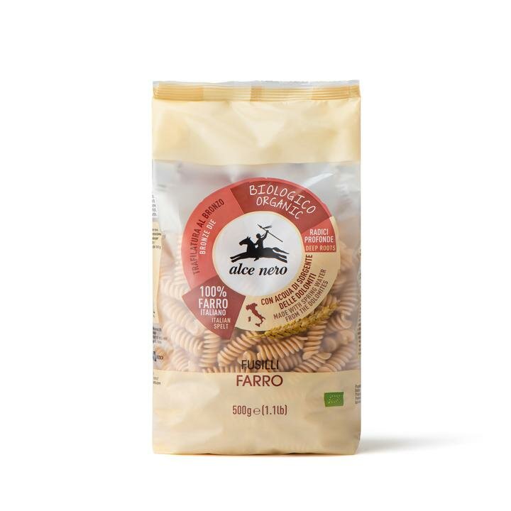 Alce Nero Fusilli di Farro Biologici 500g-2