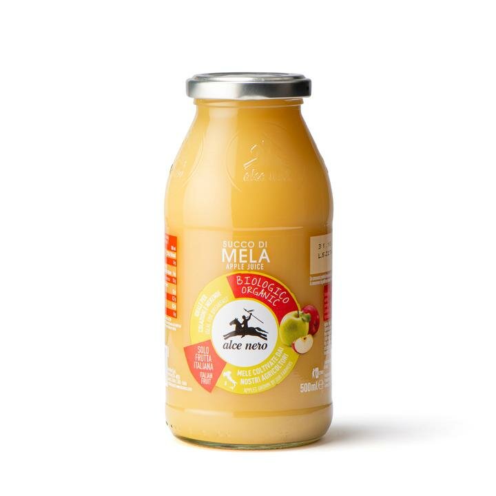 Alce Nero Succo 100% di Mela Biologico 500ml-2