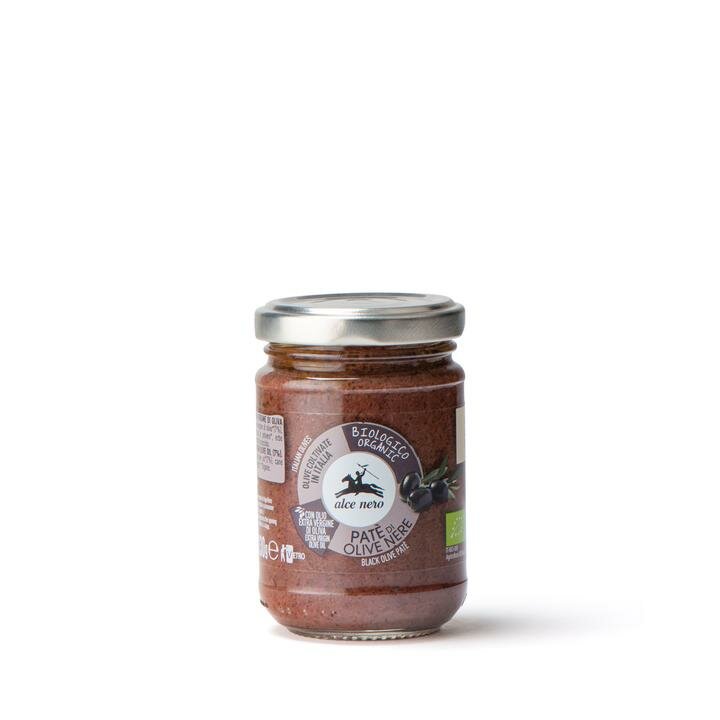 Alce Nero Patè di Olive Nere Biologico 130g-2