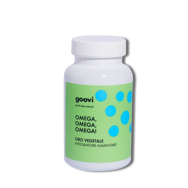 Goovi Omega Omega Omega Oro Vegetale integratore alimentare 60 capsule softgel-2