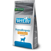 Farmina Vet Life Natural Canine Hypoallergenic Cibo Secco Pesce E Patate Per Cani Sacco 2kg-1