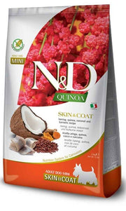Farmina N&D Quinoa Skin & Coat Herring Cibo Secco Per Cani Adulti Taglia Mini 2,5Kg-1
