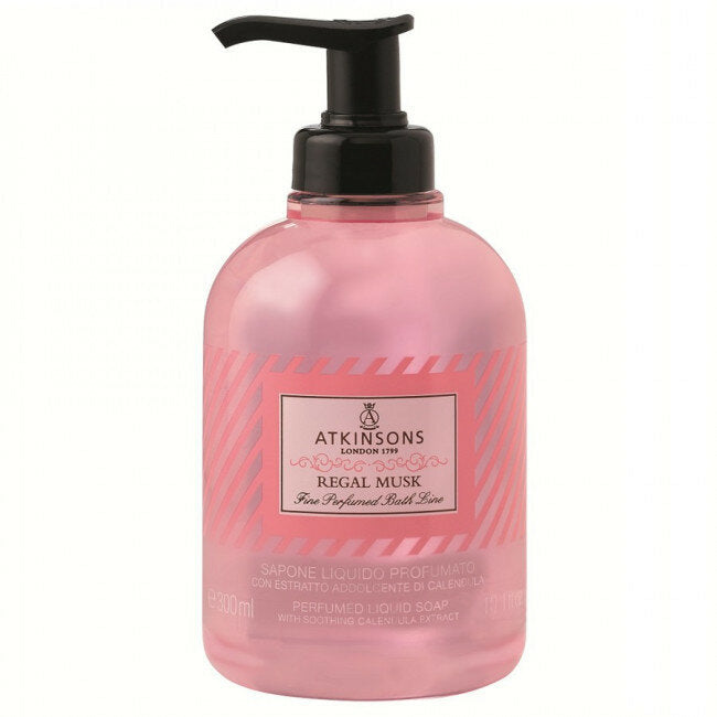 Atkinsons Fine Perfumed Sapone Liquido Profumato Regal Musk 300ml-2