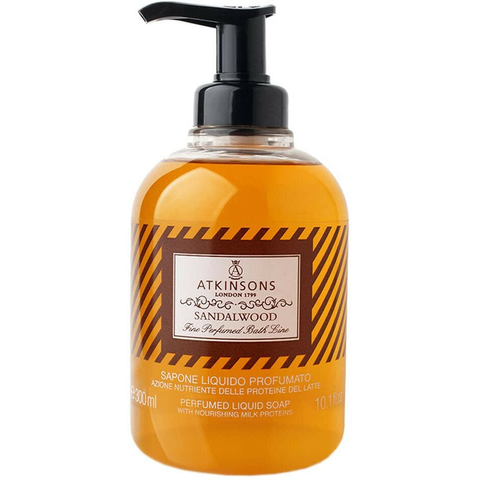 Atkinsons Fine Perfumed Sapone Liquido Sandal Wood 300ml-2