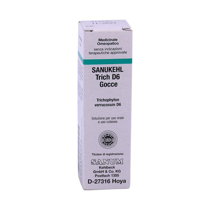 Imo Sanukehl Trich D6 medicinale omeopatico gocce 10ml-2