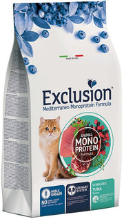 Exclusion Mediterraneo Monoprotein Noble Grain Sterilized Cibo Secco Tonno Per Cani Adulti 300g-1
