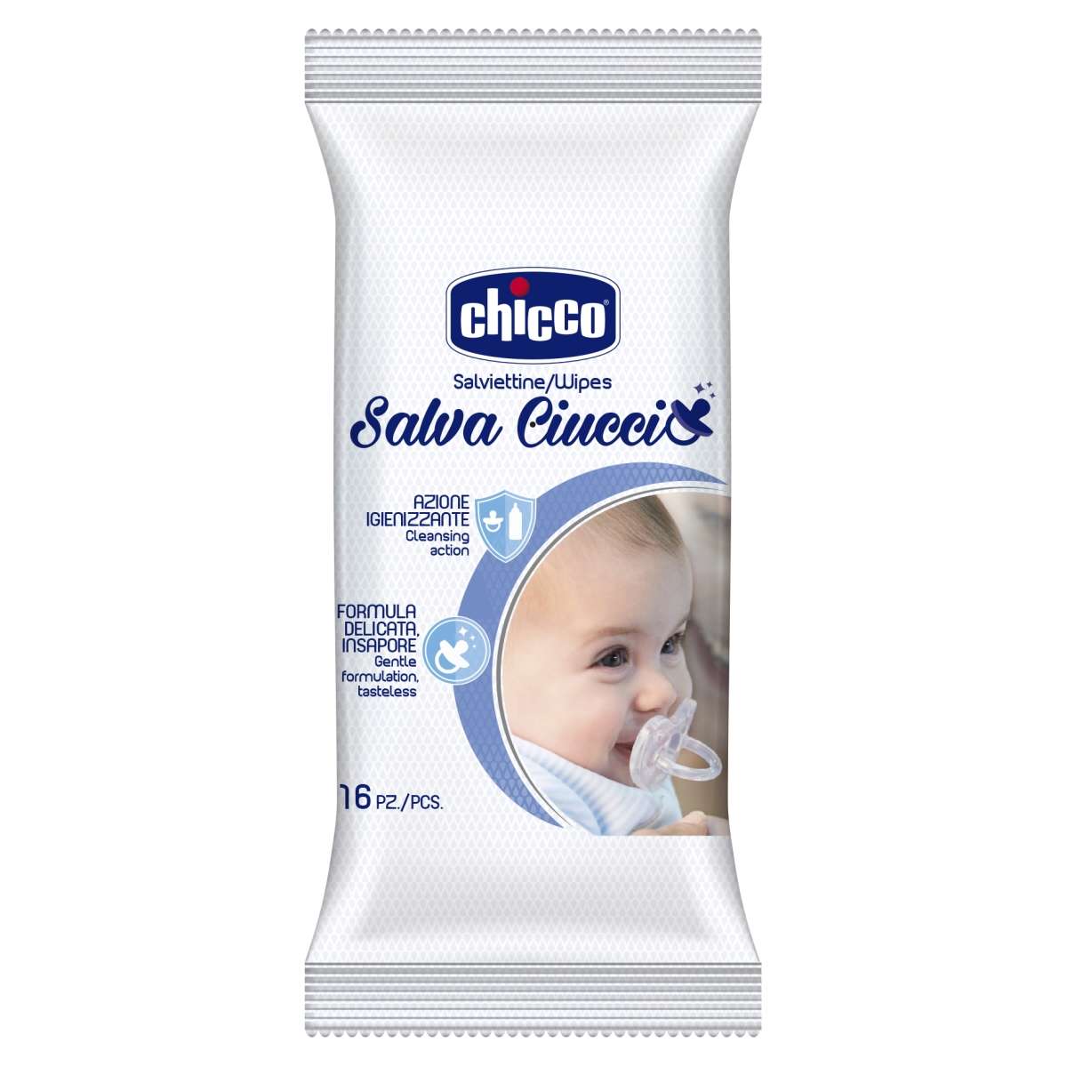Chicco Salviettine Salva Ciucci 16 pezzi-1