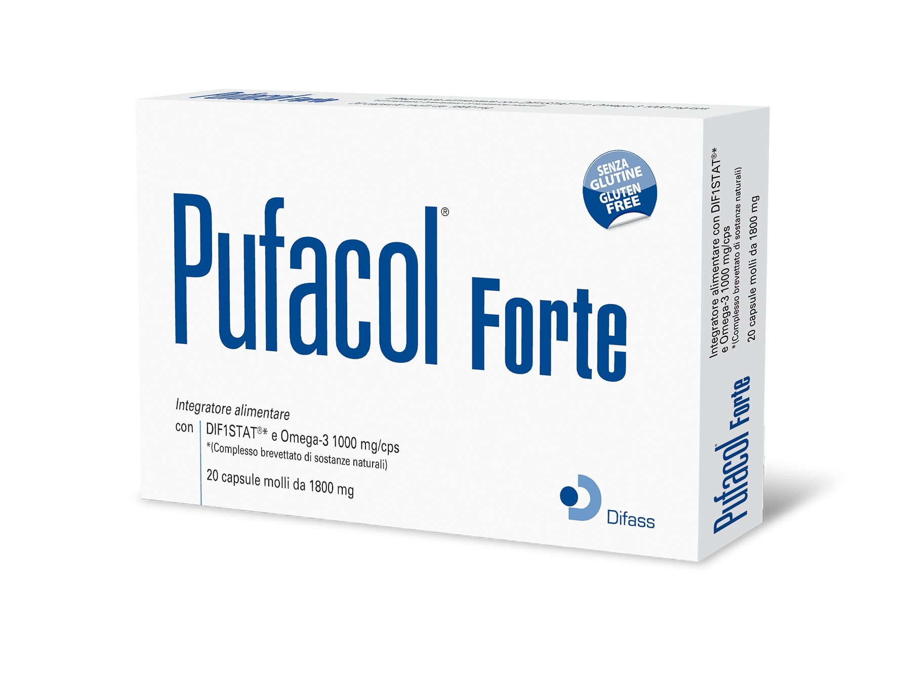 Pufacol Forte utile per il controllo del colesterolo 20 capsule molli-1