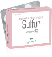 Lehning Sulfur Complexe 12 medicinale omeopatico 80 compresse-1