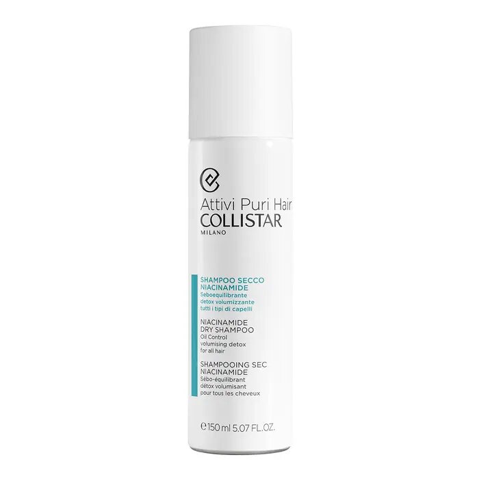 Collistar Attivi Puri Hair shampoo secco niacinamide 150ml-2