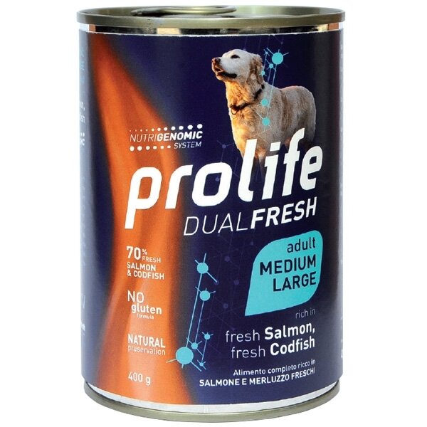 PROLIFE DOG DUAL AD SALM 400G-2
