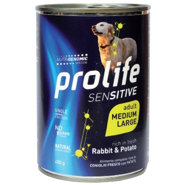 PROLIFE DOG SENS AD RABBIT800G-1