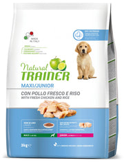 Natural Trainer Crocchette Al Pollo Fresco Per Cuccioli Taglia Grande <24Mesi Sacco 3kg-2