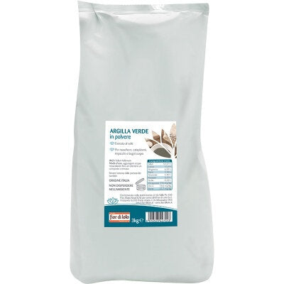 Fior di Loto Argilla Verde in Polvere 3kg-2