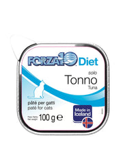 Forza10 Solo Diet Tonno Paté Per Gatti Adulti Vaschetta 100g-1