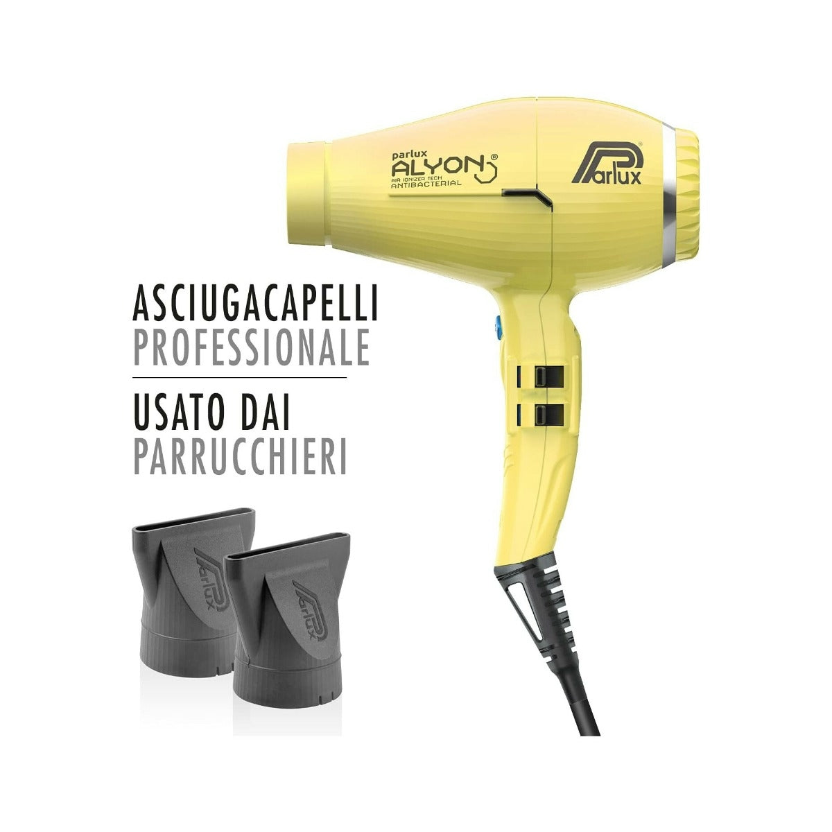 Parlux Asciugacapelli Professionale Alyon Giallo-2