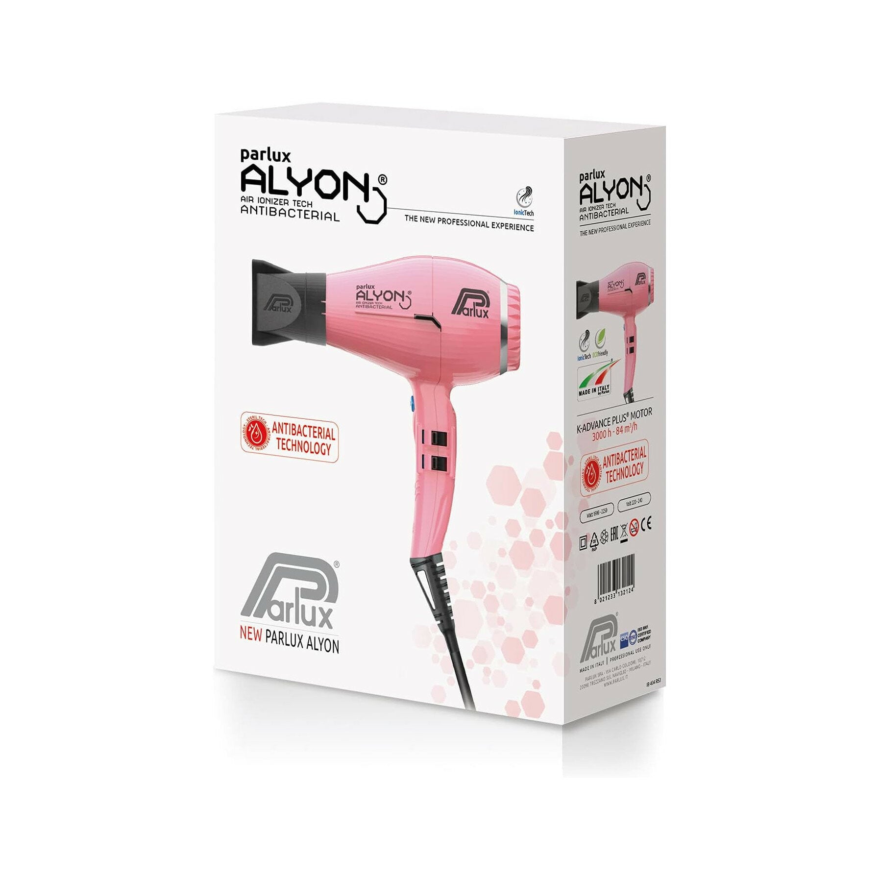 Parlux Asciugacapelli Professionale Alyon Rosa-4