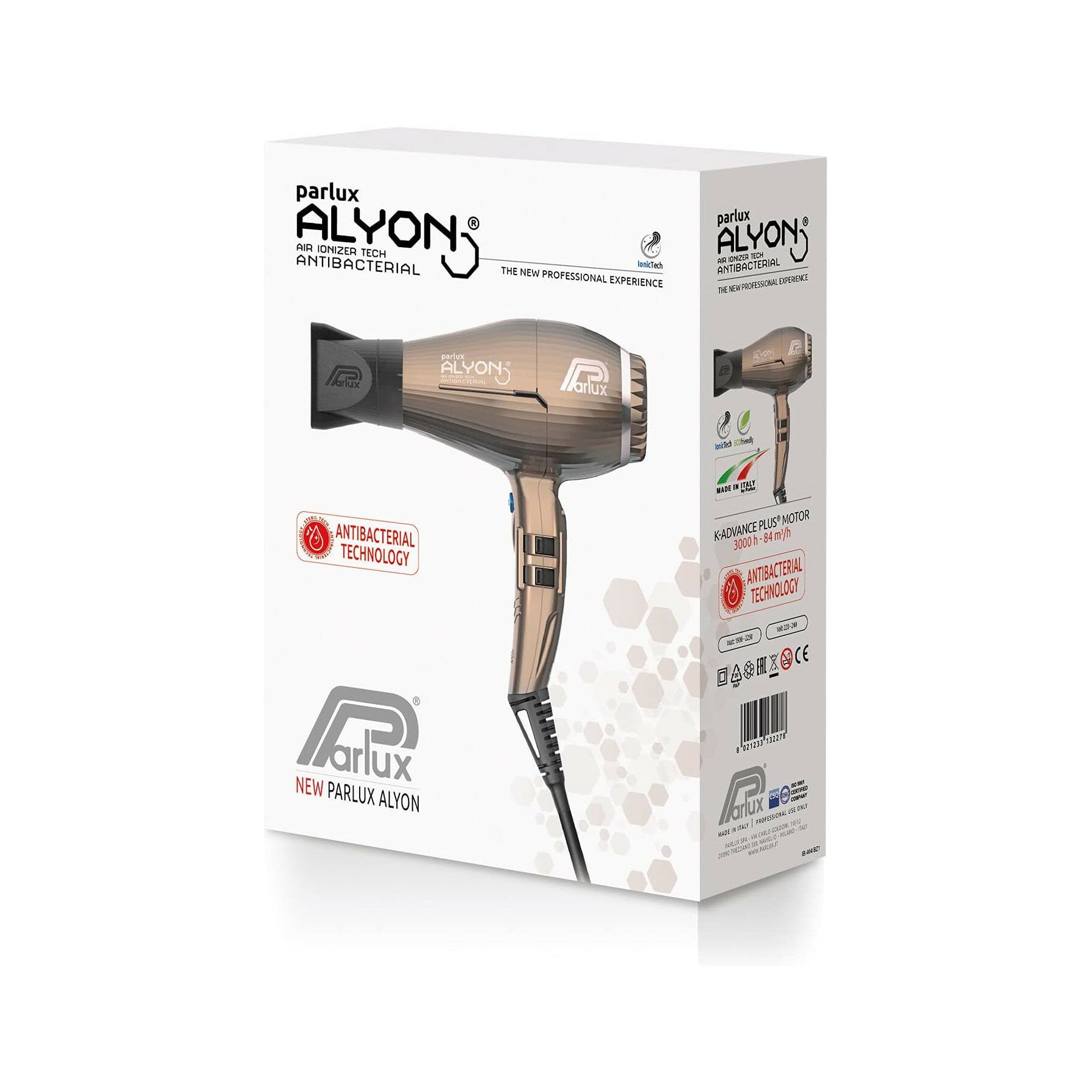 Parlux Asciugacapelli Professionale Alyon Bronzo-4