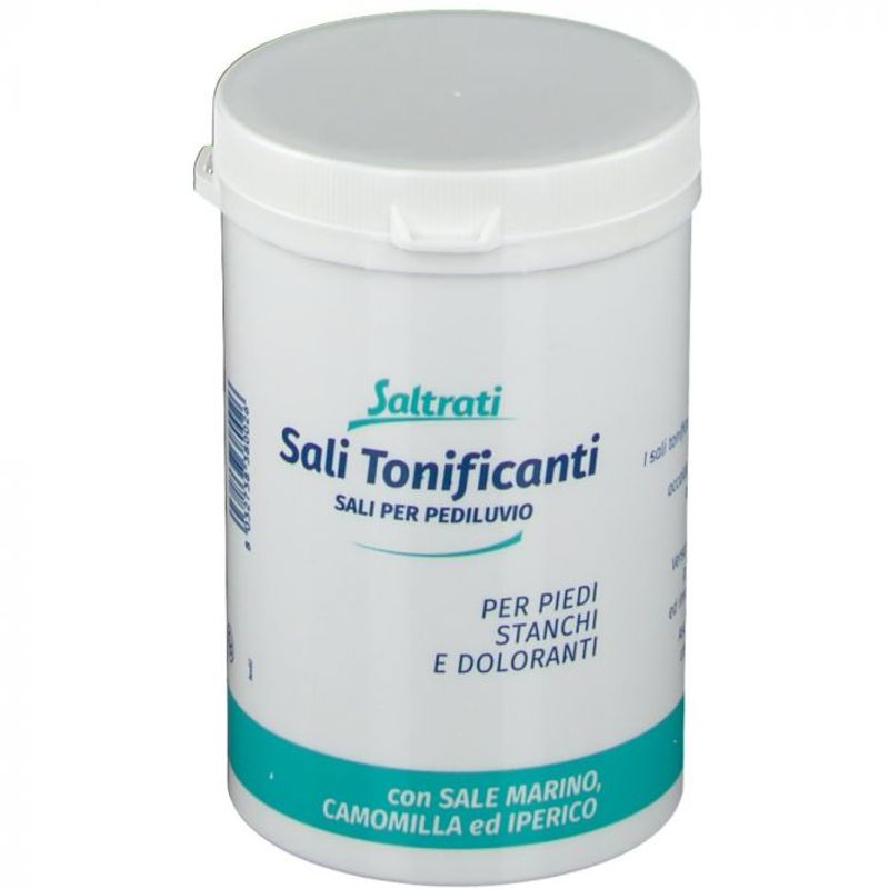 Saltrati Sali Tonificanti per pediluvio piedi stanchi e doloranti 400g-1