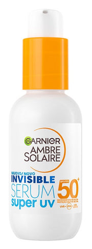 Garnier Ambre Solaire Super Uv Siero Viso Invisibile 30ml SPF50+-1