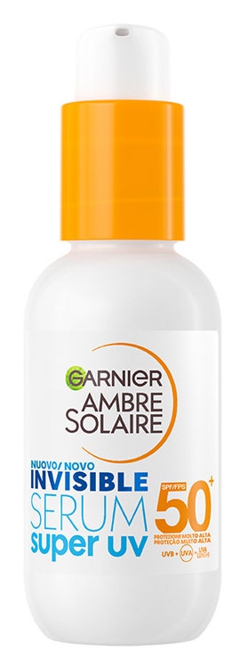 Garnier Ambre Solaire Super Uv Siero Viso Invisibile 30ml SPF50+-1