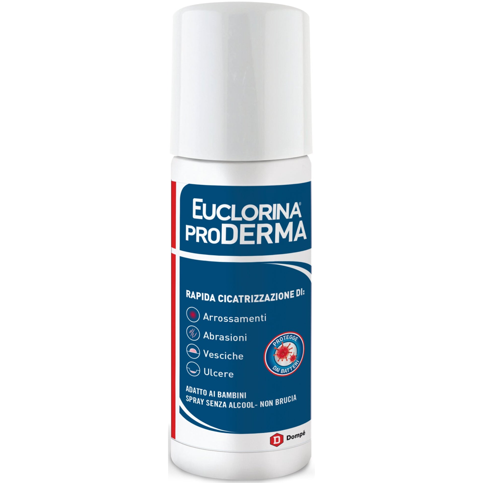 Dompé Euclorina Pro Derma spray cicatrizzante ad azione rapida 125ml-2