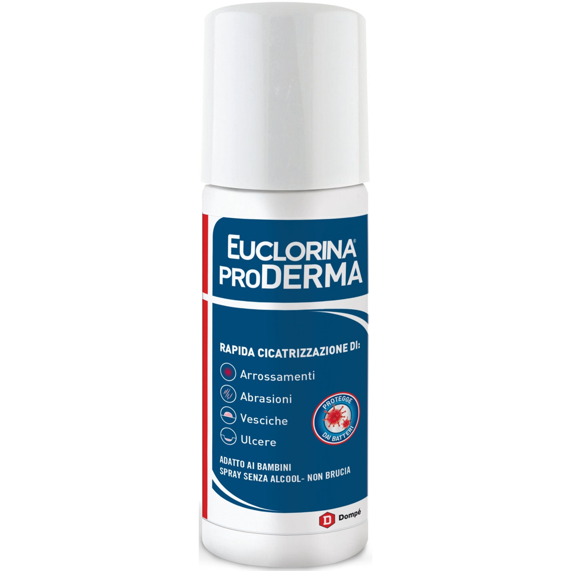 Dompé Euclorina Pro Derma spray cicatrizzante ad azione rapida 125ml-2