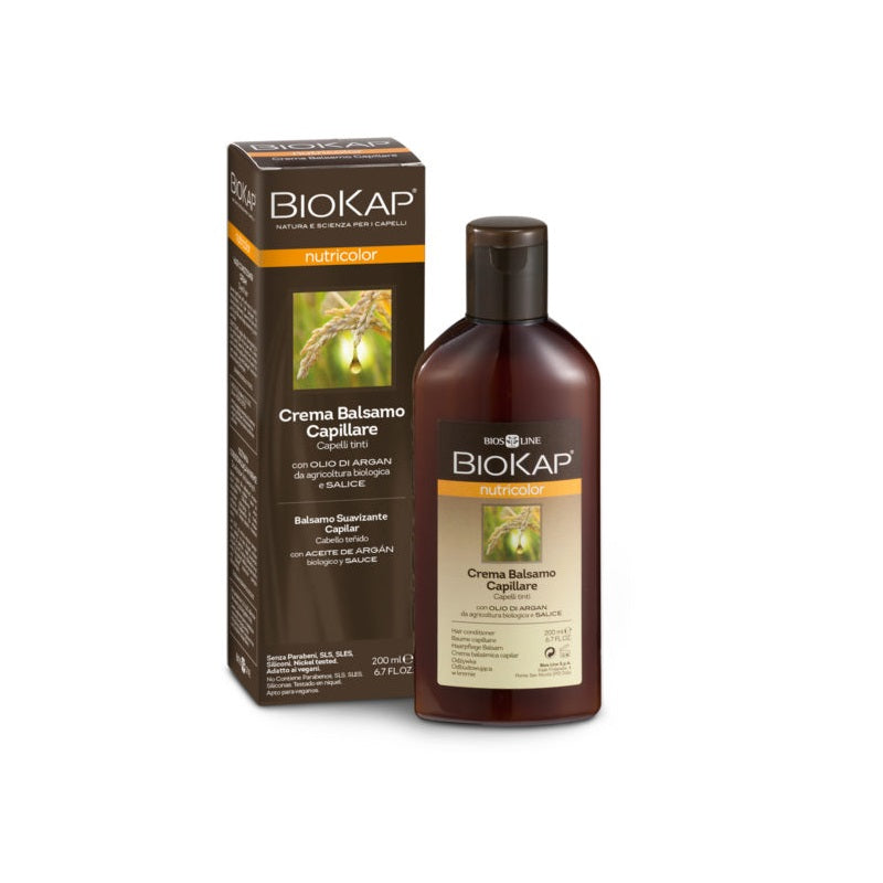 Biosline Biokap Nutricolor Crema Balsamo Capillare 200ml-2