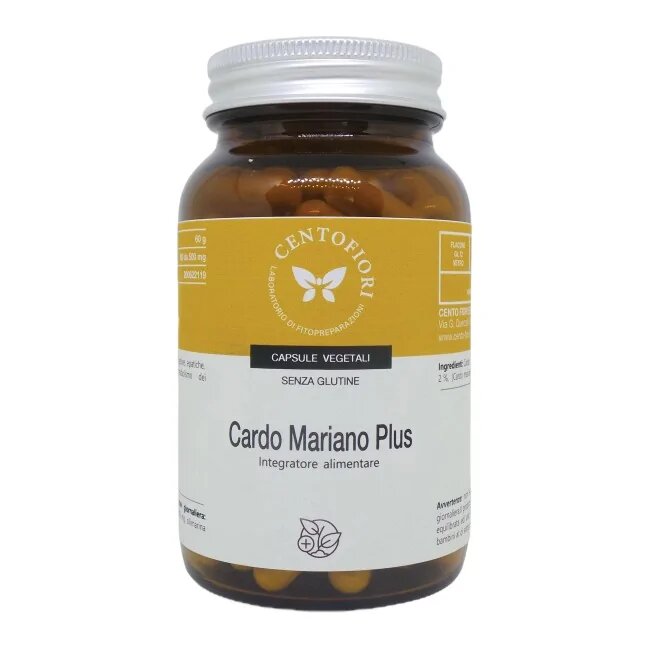 Cento Fiori Cardo Mariano Plus 100 Capsule Vegetali-1