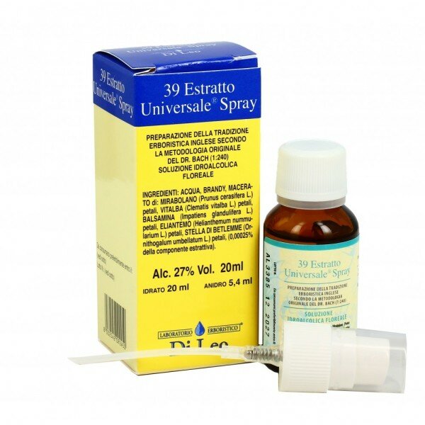 Di Leo Fiori di Bach Estratto Universale Spray 20ml-1