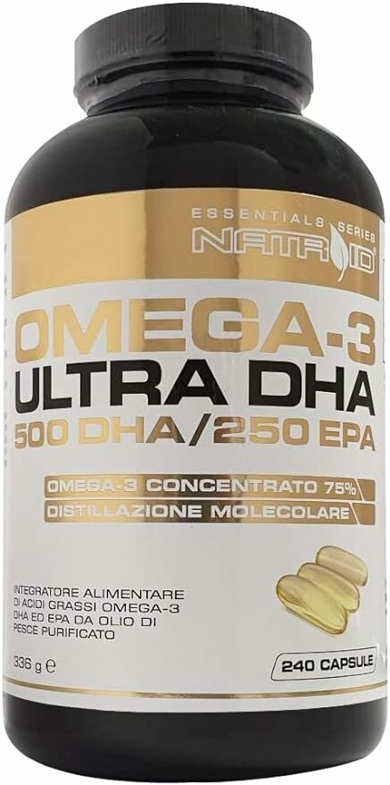 Natroid Omega-3 Ultra DHA 250mg EPA 240 Capsule-1