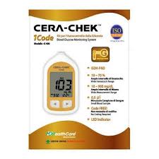 Strisce Reattive Autocontrollo Glicemia cf Cera-chek 1 Code 25 Pezzi-1