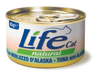 Life Pet Care Cibo Umido Tonno Con Merluzzo D'Alaska Per Gatti Adulti 85g-1