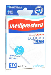 Medipresteril cerotti super delicati in tessuto non tessuto 10 pezzi-1