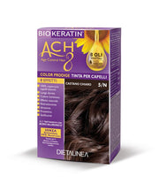 Dietalinea biokeratin ach8 tinta per capelli 5/n castano chiaro-1