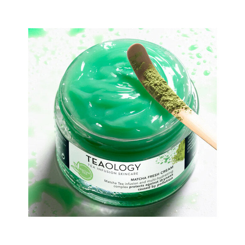 Teaology Matcha Fresh Cream Crema Viso Freschezza Assoluta Idratante Anti-inquinamento 50ml-4