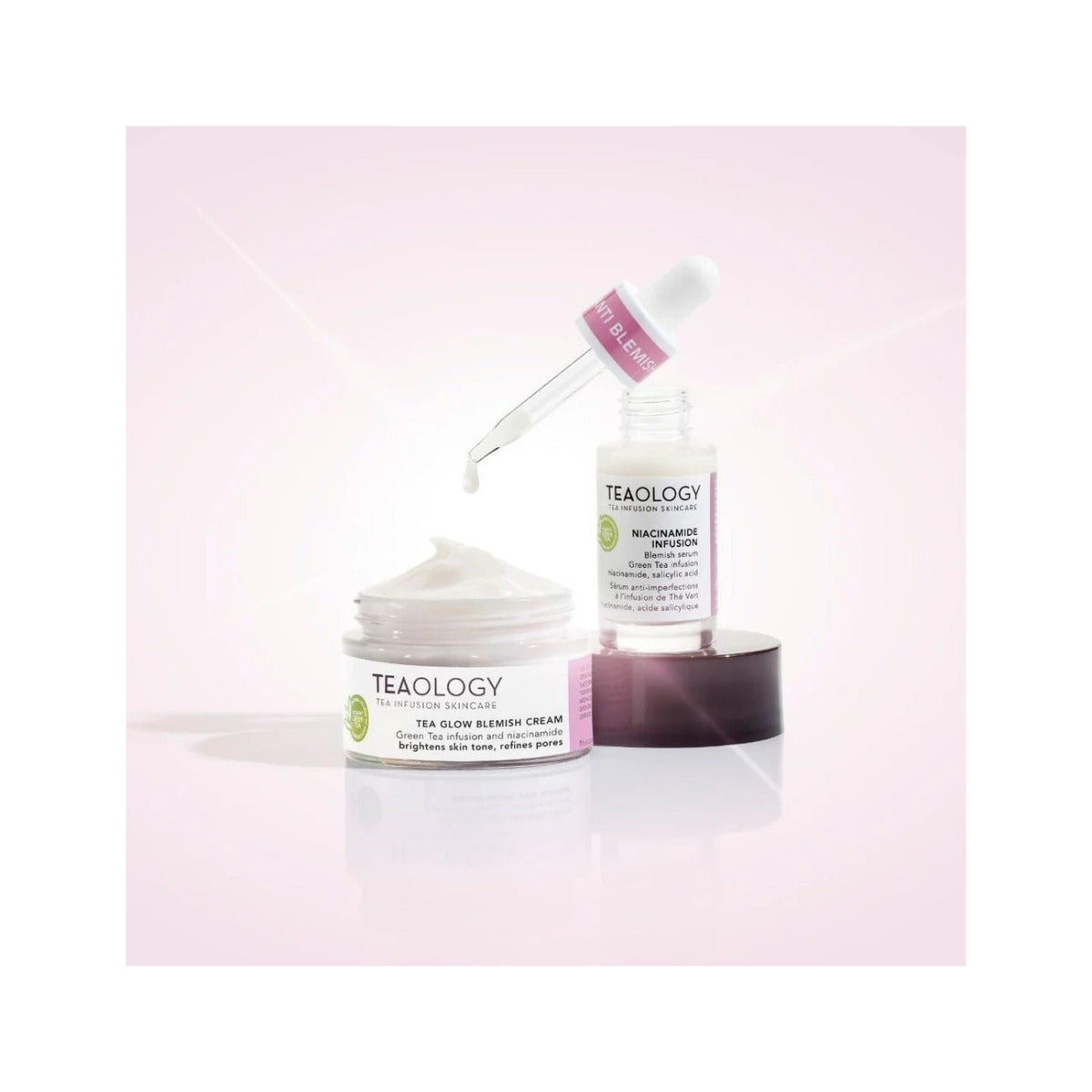 Teaology Glow Blemish Cream Crema Viso Idratante Anti-imperfezioni 50ml-3